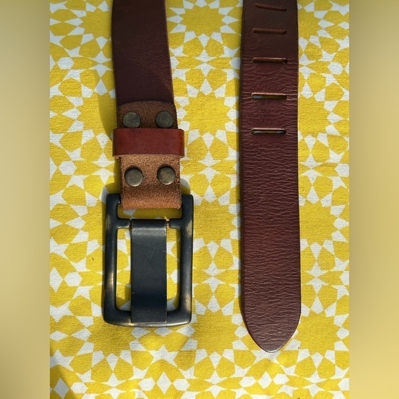 Bill Adler Design — Vintage Utility Leather Belt - Picture 4 of 5